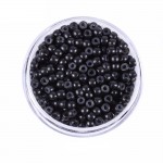 Inele Micro Nano Rings pentru extensii de par Luxy Beauty 100 bucati Brunet cu silicon NRG01 Inele Micronano Rings cu silicon pentru extensii de par 100 bucati Brunet NRG01